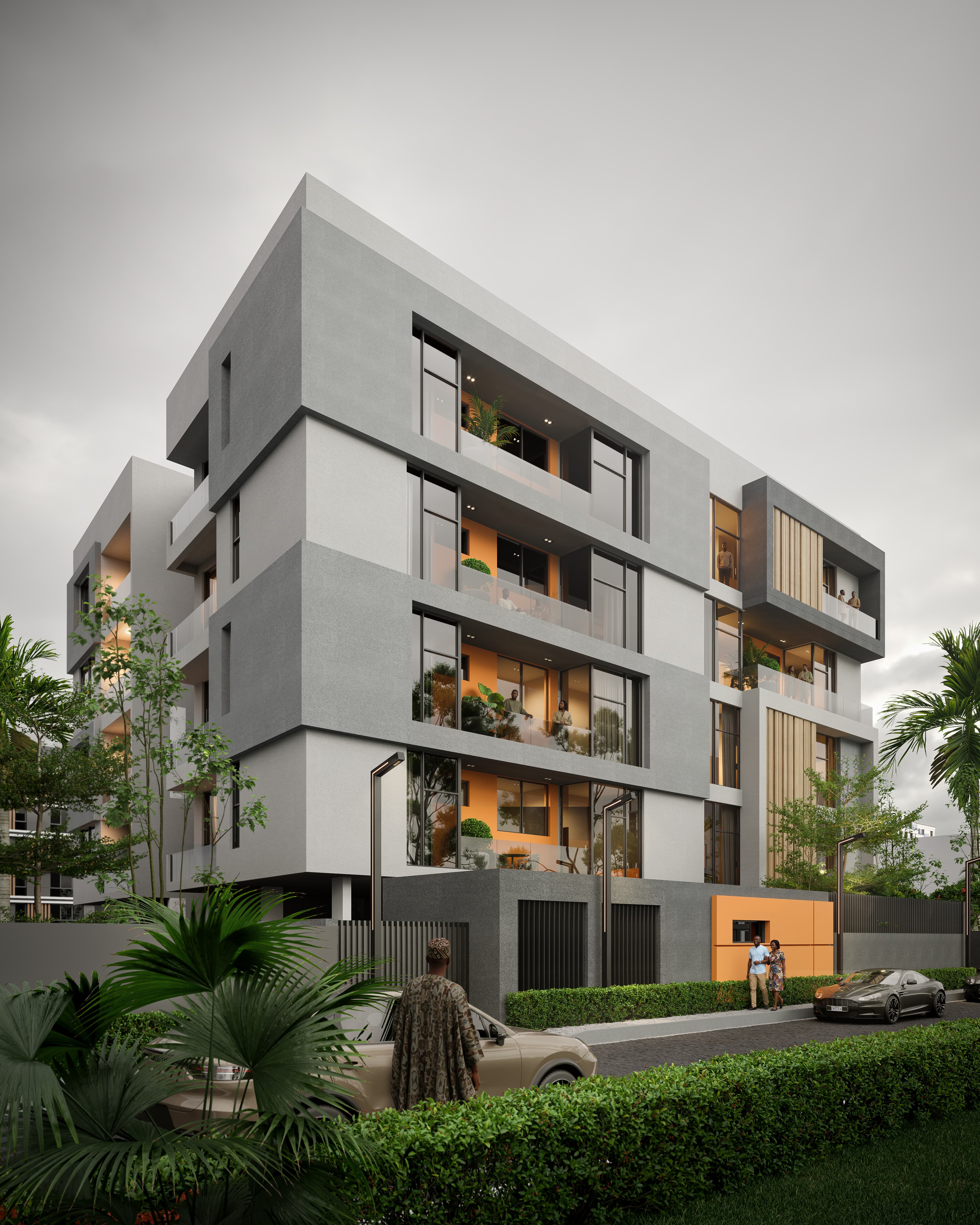 Contemporary Living Space